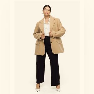 Single-breasted Jacket H&M NWT Camel Color Small